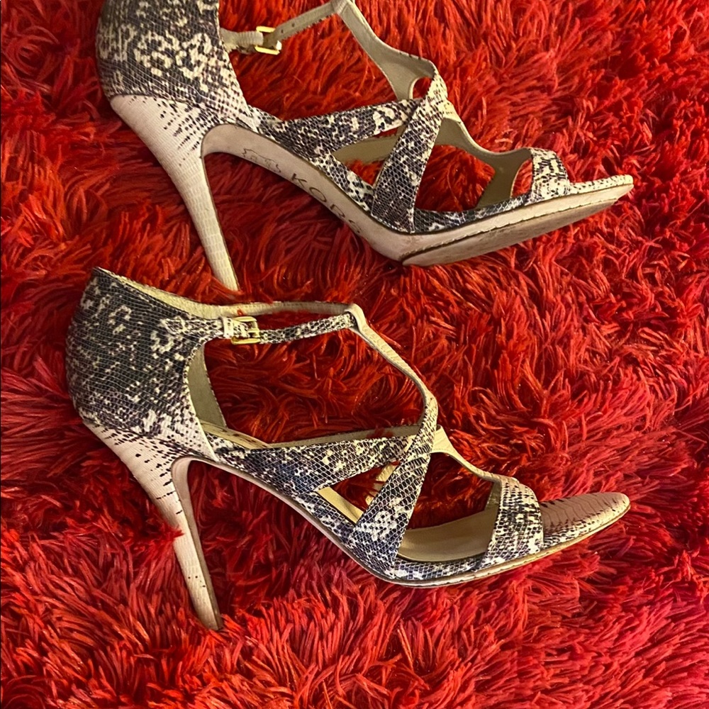 Leather Michael Kors Heels